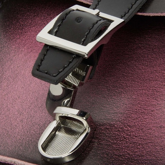 Dr. martens Heart Shaped Distressed Leather Backpack doc marten bag pink black - Picture 5 of 17